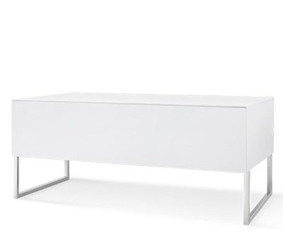 Norstone Lacquered Black or White Finish 1400mm Khalm Modular TV Stand / Cabinet