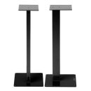 Pair Of Black Norstone ESSESTAND Speaker Stands 34kg Speakers