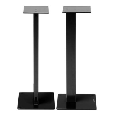Pair Of Black Norstone ESSESTAND Speaker Stands 34kg Speakers
