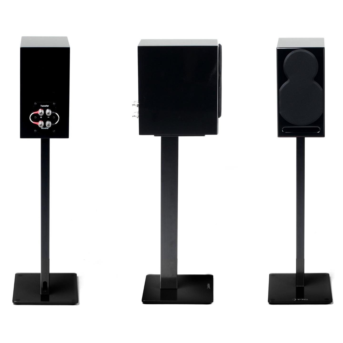 Pair Of Black Norstone ESSESTAND Speaker Stands 34kg Speakers - Image 5