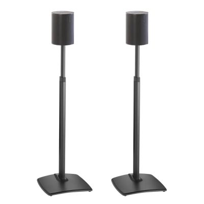 SANUS WSSE1A2 Height-Adjustable Speaker Stand for Sonos Era 100™ Black or White, Pair