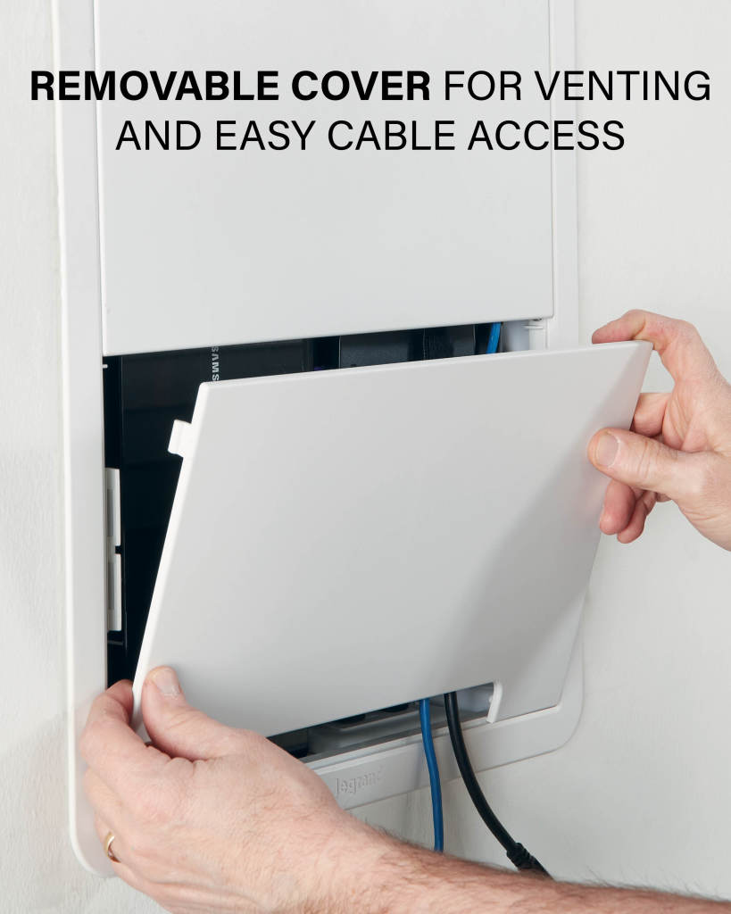 Sanus SA-IWB17 17″ TV Media In-Wall Box - Image 10