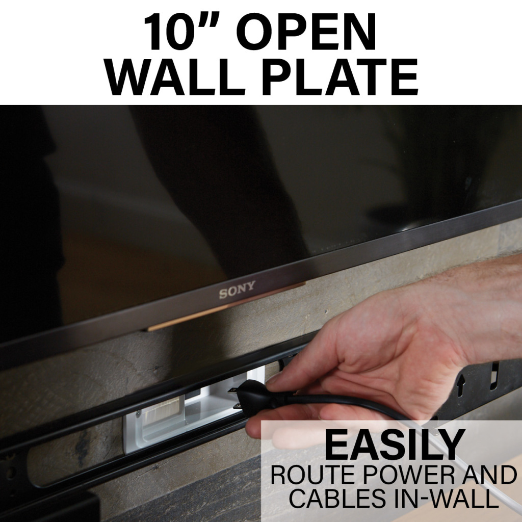 Open Box SANUS WSSAWM1-B2 Extendable Soundbar Wall Mount Designed For Sonos Arc / Arc UltraSound bar - Image 8