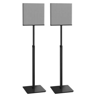 SANUS WSSBTQA2 Height-Adjustable Speaker Stands for Sony BRAVIA Quad™ Speakers Pair/Black
