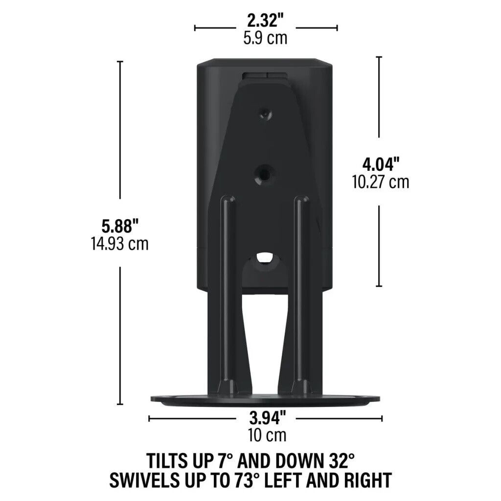 Sanus WSWME11 Sonos Era 100™ Adjustable Speaker Wall Mount Black or White - Image 4
