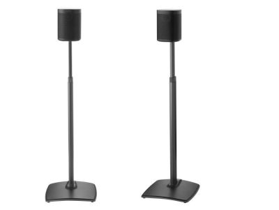 Pair of Sanus WSSA2 Adjustable Floor Stands For Sonos Play ONE, 1 & 3