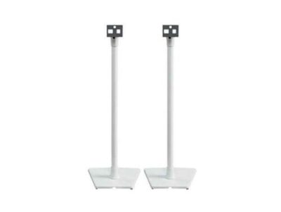 Pair Of SANUS WSS22 Black or White Speaker Stands For SONOS ONE, PLAY 1 & PLAY 3 Speakers