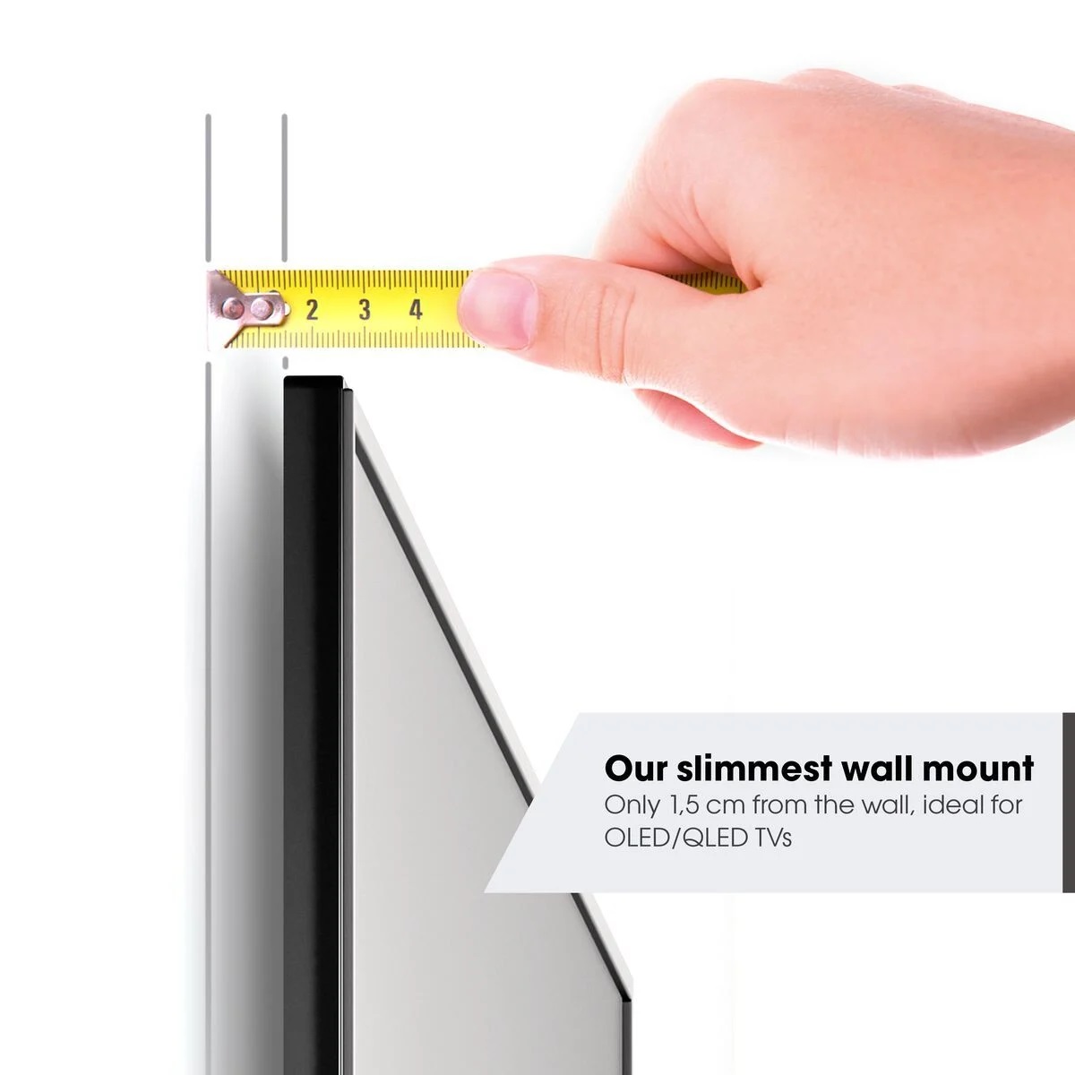 Vogels Elite TVM 5405 TV Black Fixed TV Wall Bracket 32-77" TVs - Image 5